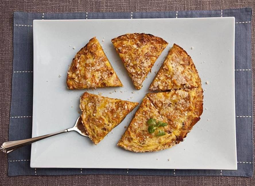 Frittata croccante di patate