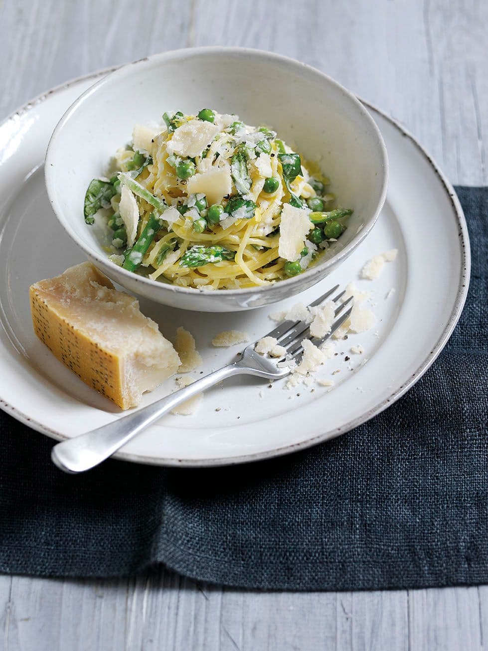 Pâtes Printanieres au Parmigiano Reggiano