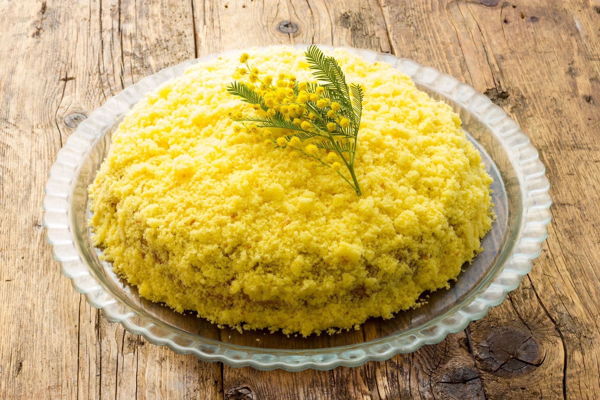 Torta Mimosa salata al Parmigiano Reggiano