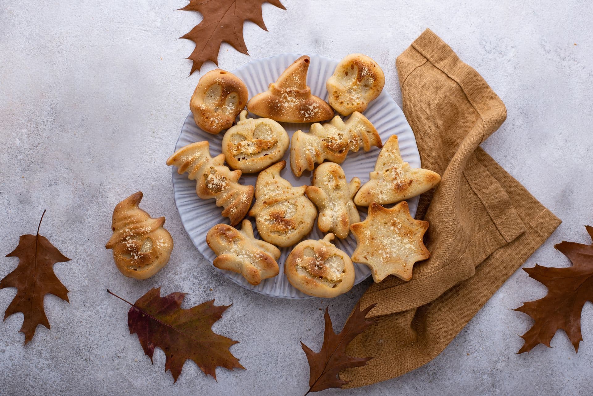 Frollini di Halloween al Parmigiano Reggiano