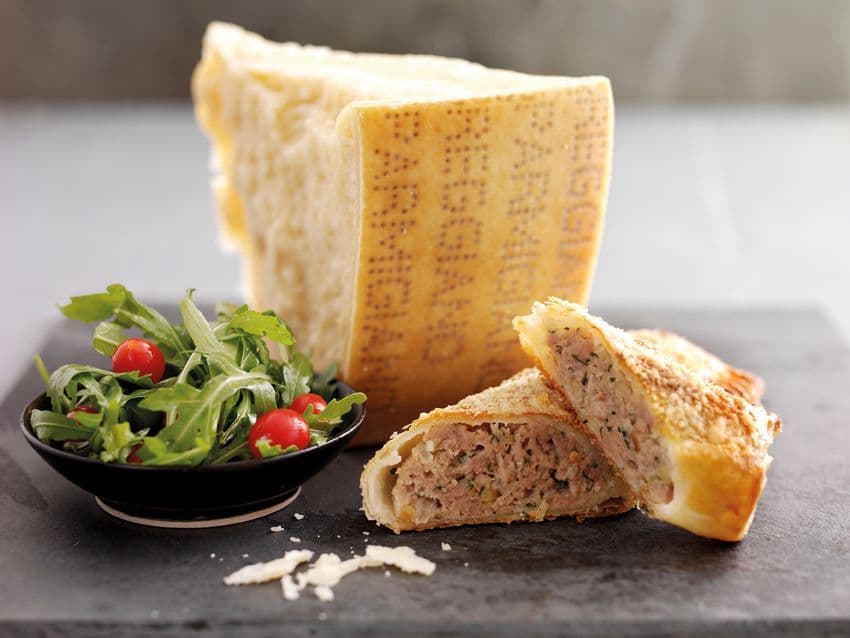 Involtini con Parmigiano Reggiano