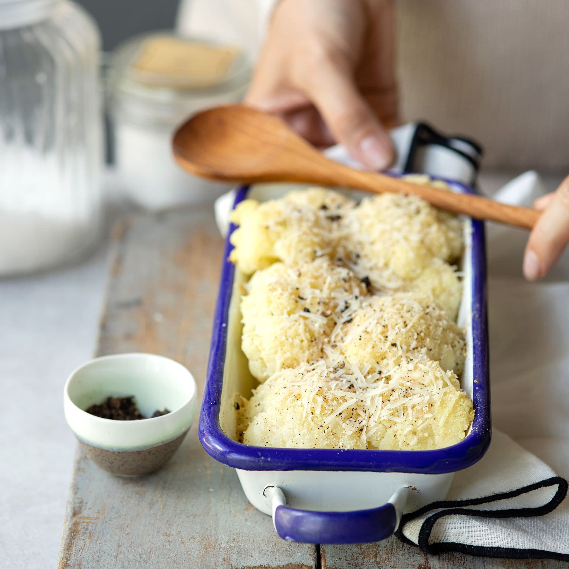  Cavolfiore gratinato al Parmigiano Reggiano 
