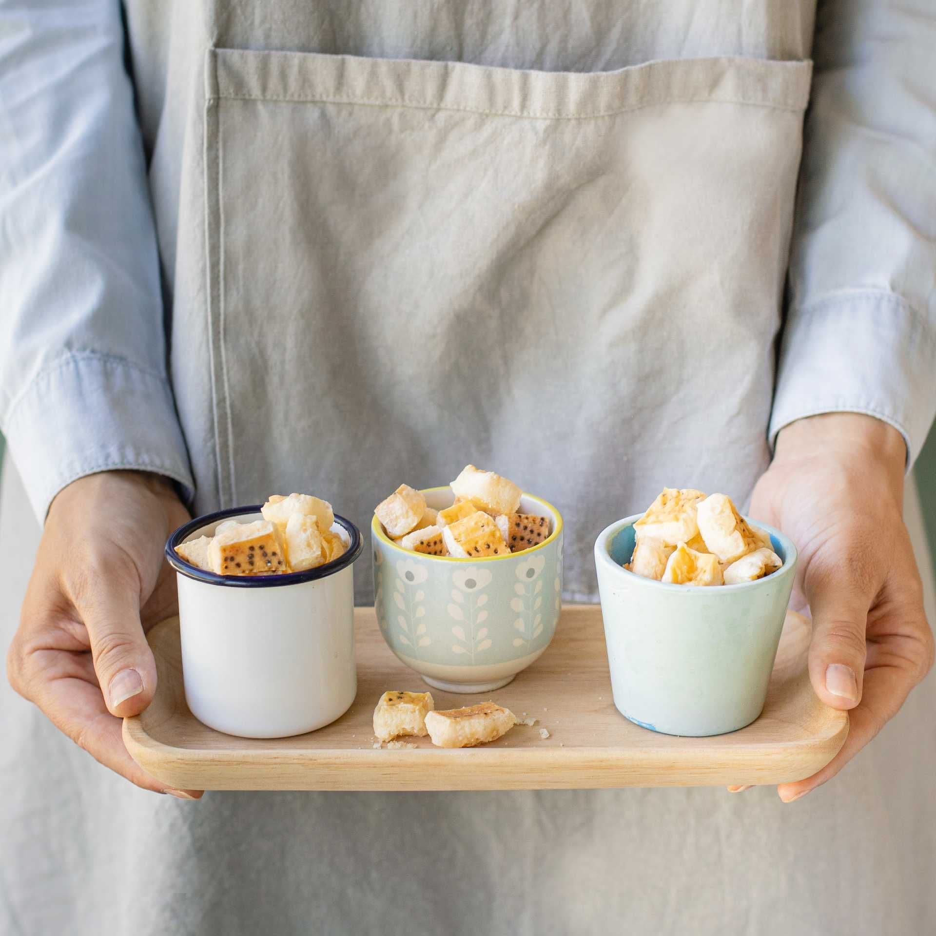 Popcorn mit Parmigiano Reggiano-Rinden
