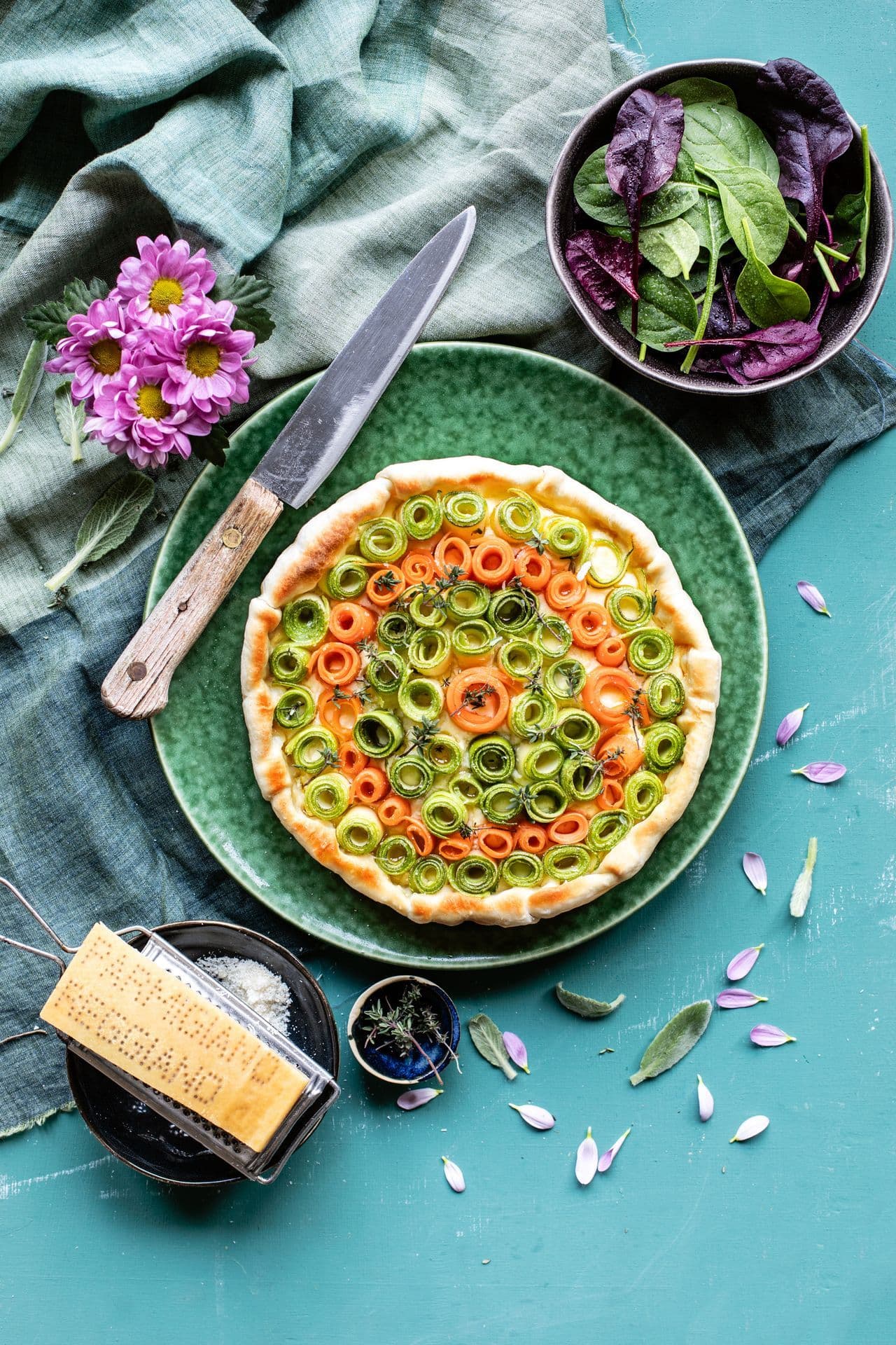 Torta rustica di verdure